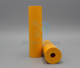 Yellow PTFE Molded Tube