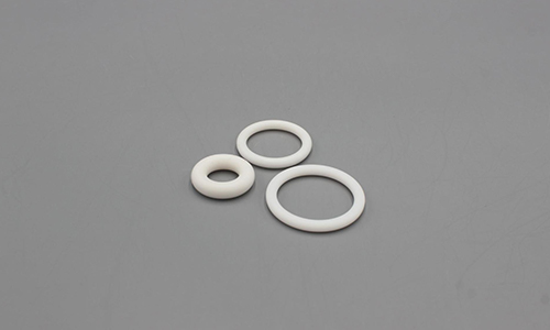 Three o-rings of different diameters and thickness
