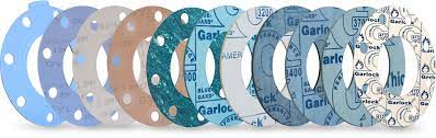 Non-metallic gaskets in various colors, designs, and shapes